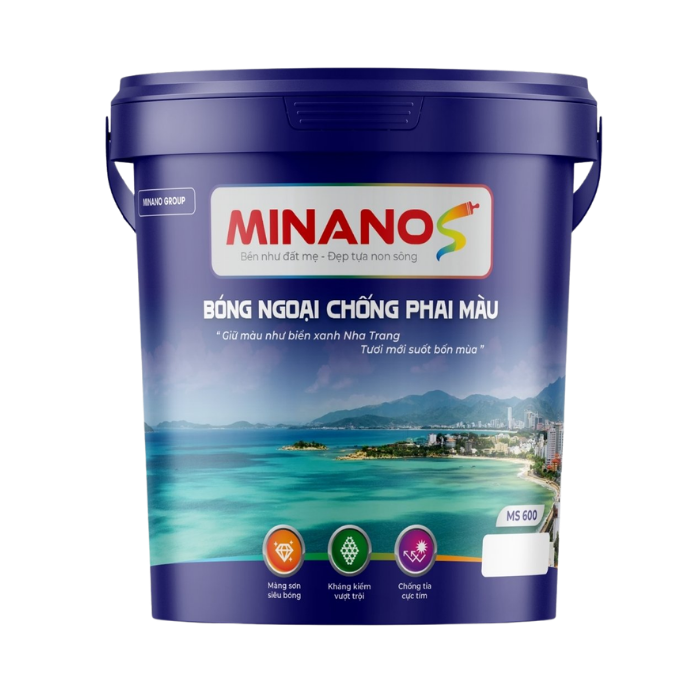 Sơn Bóng Ngoại Thất Chống Phai Màu MS600