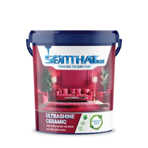 ULTRASHINE CERAMIC - Sơn Siêu Bóng Hệ Men Sứ Siêu Bền Màu S09