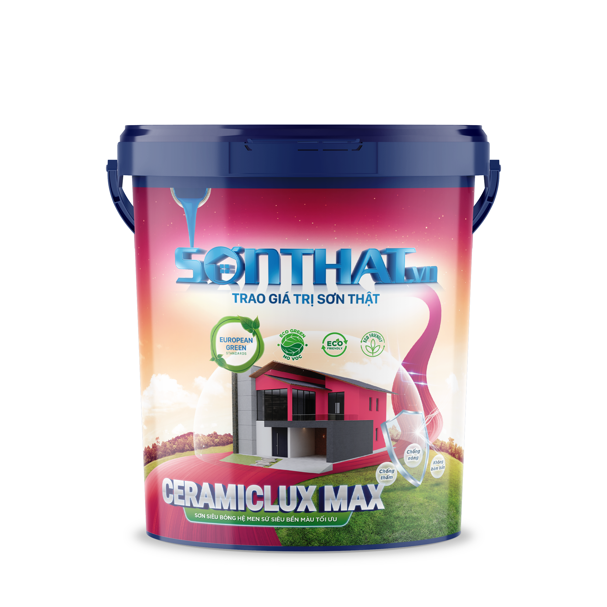 SƠN SIÊU BÓNG HỆ MEN SỨ SIÊU BỀN MÀU TỐI ƯU