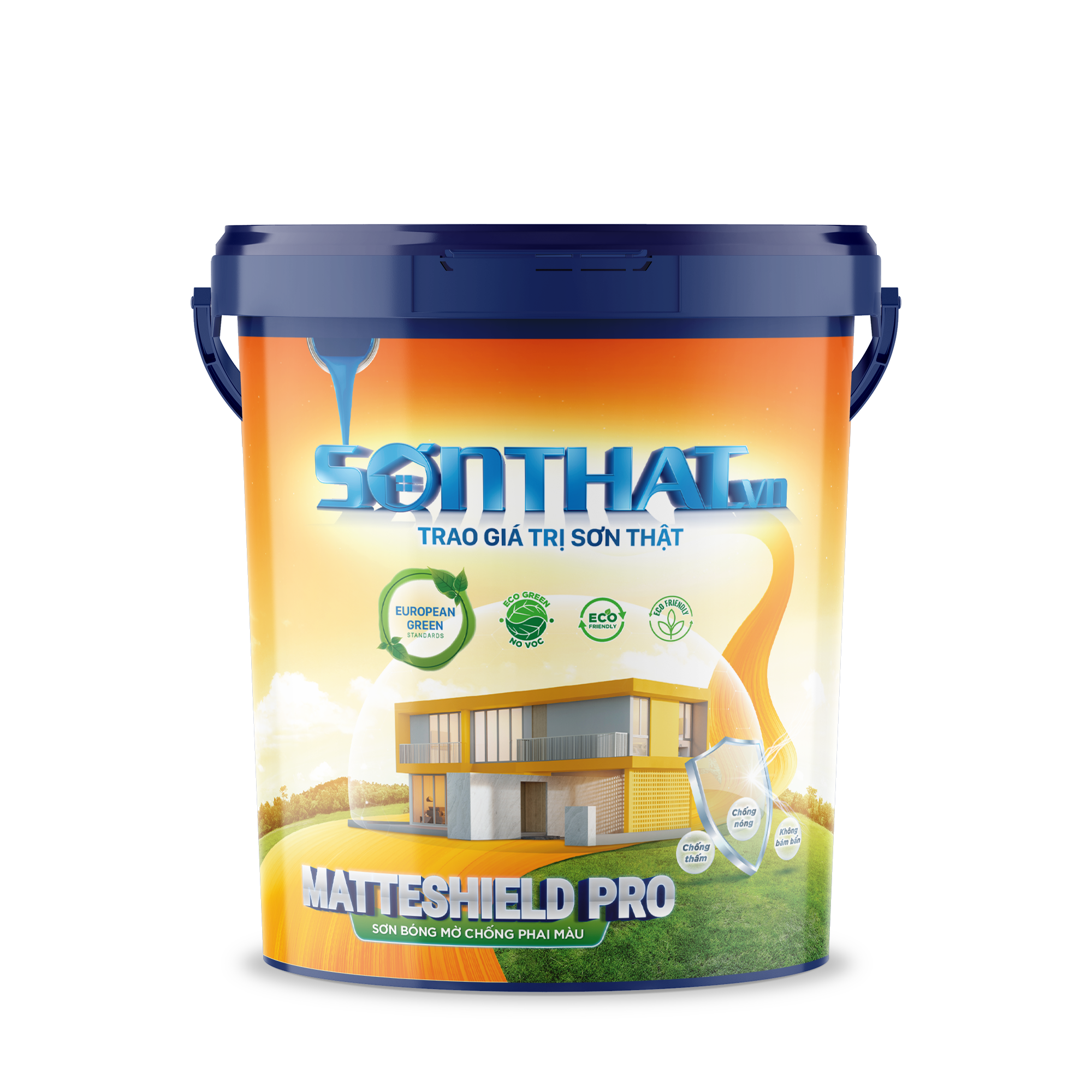 SƠN BÓNG MỜ CHỐNG PHAI MÀU