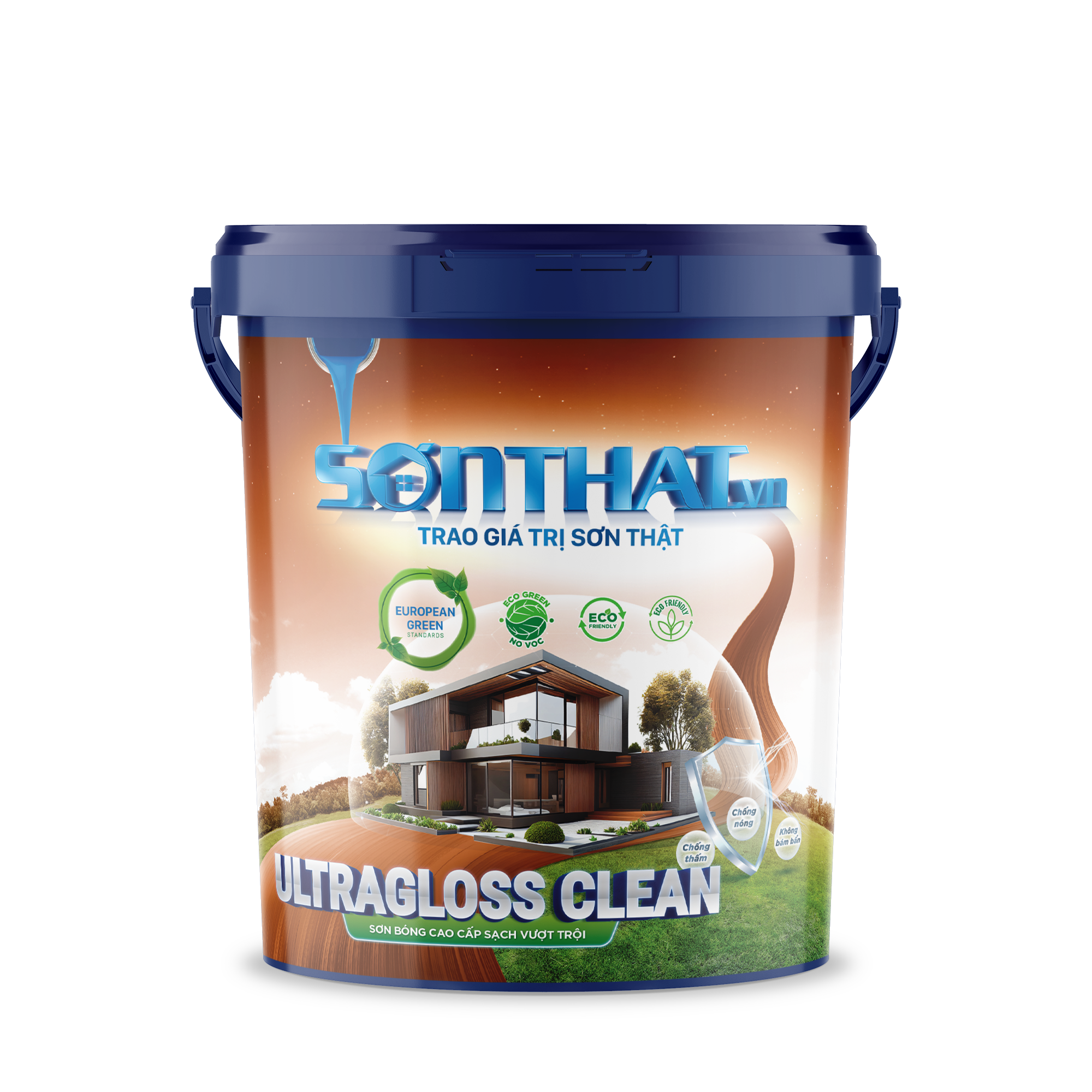 SƠN BÓNG CAO CẤP SẠCH VƯỢT TRỘI