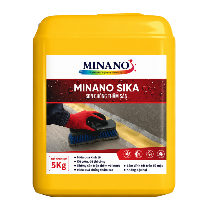 MINANO SIKA - Chống Thấm Sàn Cao Cấp MSK