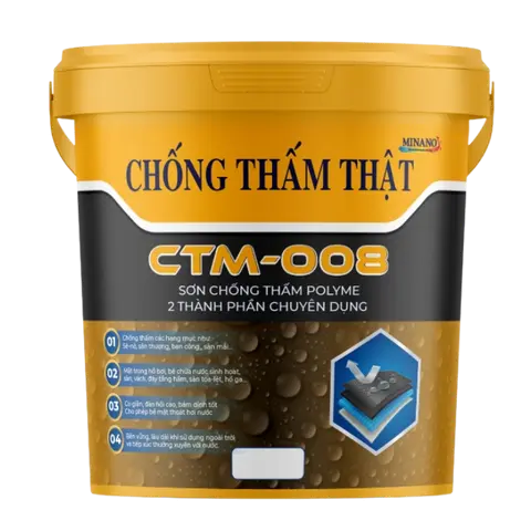 Sơn Chống Thấm Polyme 2 TP Chuyên Dụng CTM008